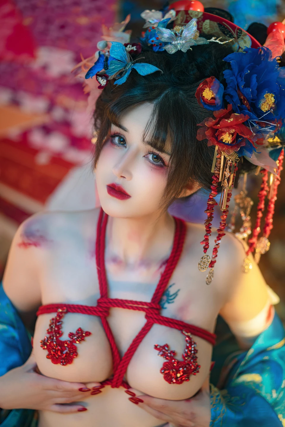 Lu Ba Sui Baby - No.113 Hanakotoba no Matsuro [149P, (149 photos) - Lu Ba Sui Baby (鹿八岁baby) - Photo 43 of 149