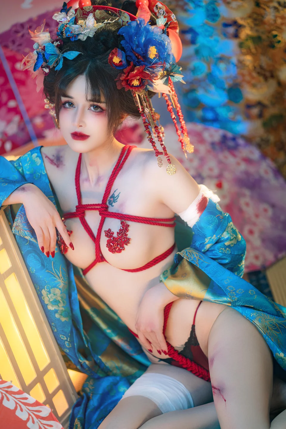 Lu Ba Sui Baby - No.113 Hanakotoba no Matsuro [149P, (149 photos) - Lu Ba Sui Baby (鹿八岁baby) - Photo 49 of 149