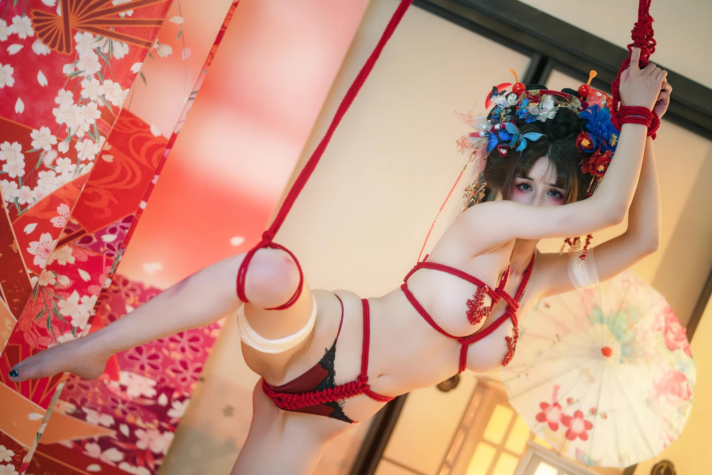 Lu Ba Sui Baby - No.113 Hanakotoba no Matsuro [149P, (149 photos) - Lu Ba Sui Baby (鹿八岁baby) - Photo 58 of 149