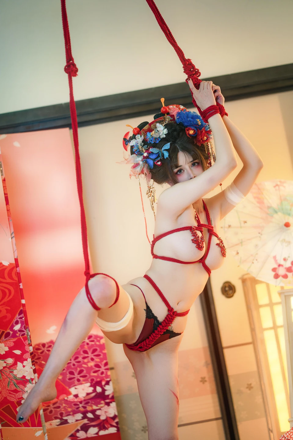 Lu Ba Sui Baby - No.113 Hanakotoba no Matsuro [149P, (149 photos) - Lu Ba Sui Baby (鹿八岁baby) - Photo 59 of 149