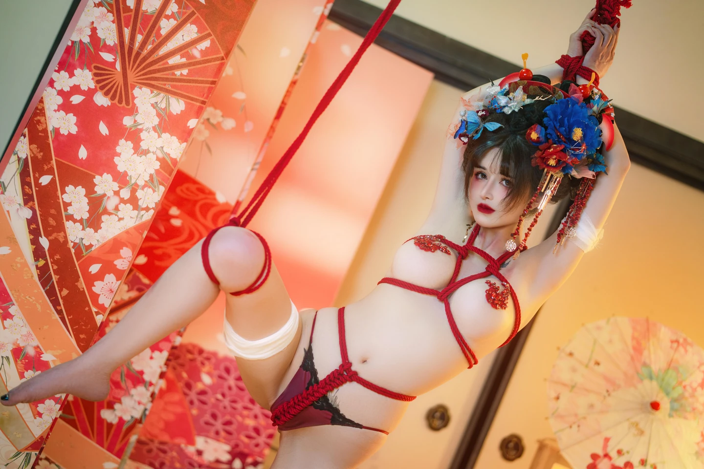 Lu Ba Sui Baby - No.113 Hanakotoba no Matsuro [149P, (149 photos) - Lu Ba Sui Baby (鹿八岁baby) - Photo 61 of 149