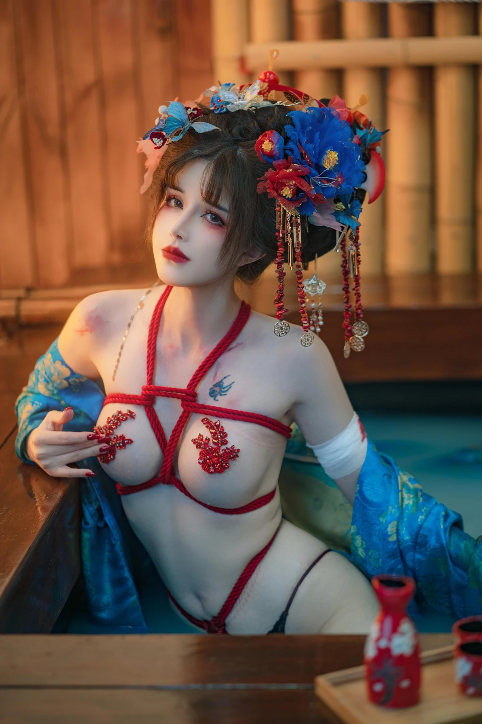 Lu Ba Sui Baby - No.113 Hanakotoba no Matsuro [149P, (149 photos) - Lu Ba Sui Baby (鹿八岁baby) - Photo 77 of 149