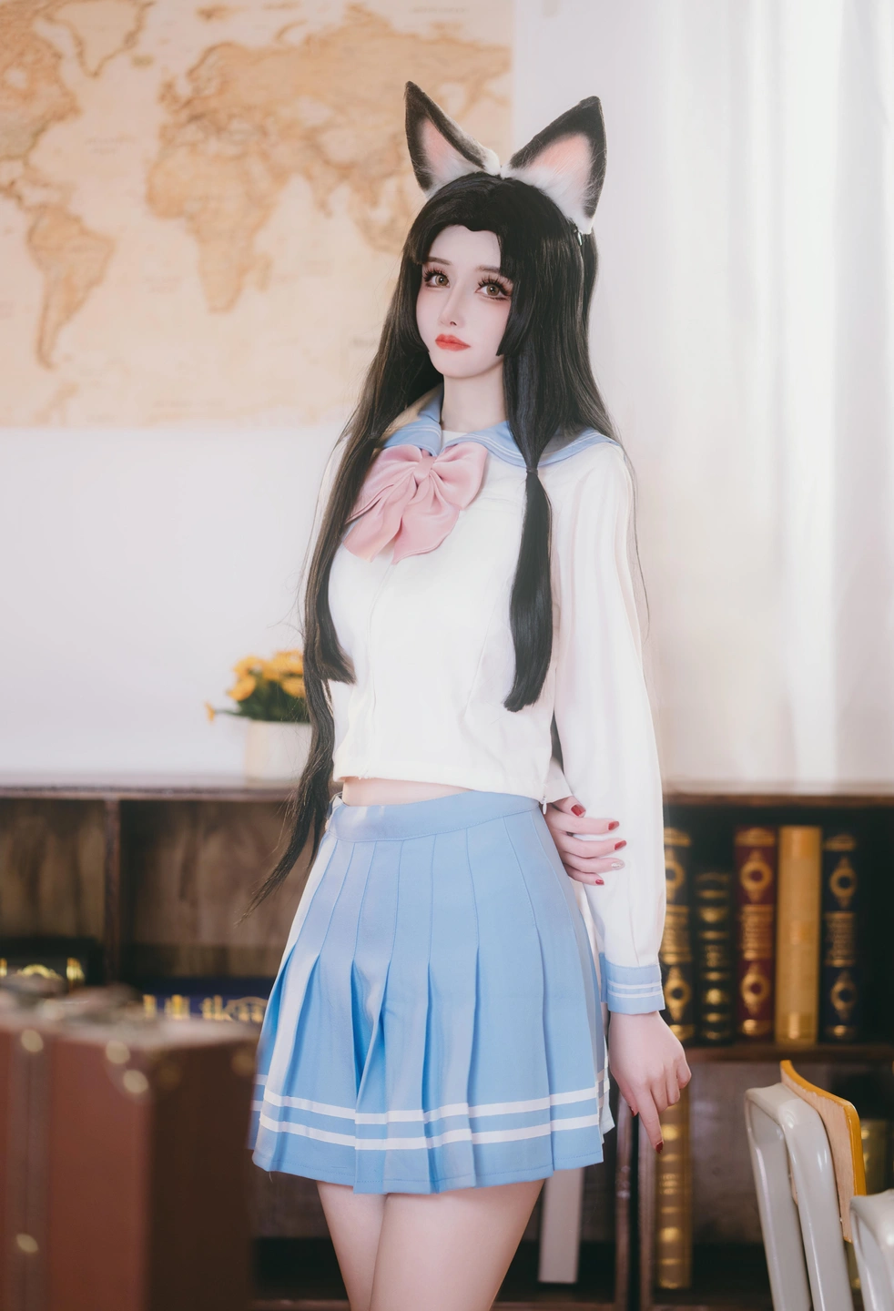 Lu Ba Sui Baby No.114 - A Little Punishment for Hu Tao (65 photos) - Lu Ba Sui Baby (鹿八岁baby) - Photo 1 of 65