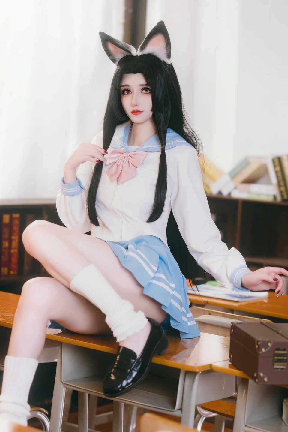 Lu Ba Sui Baby No.114 - A Little Punishment for Hu Tao (65 photos) - Lu Ba Sui Baby (鹿八岁baby) - Photo 11 of 65