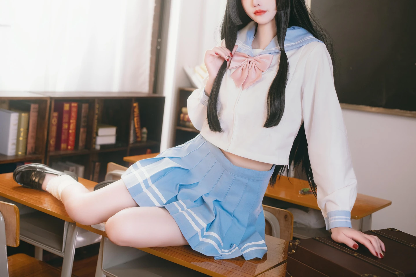 Lu Ba Sui Baby No.114 - A Little Punishment for Hu Tao (65 photos) - Lu Ba Sui Baby (鹿八岁baby) - Photo 12 of 65