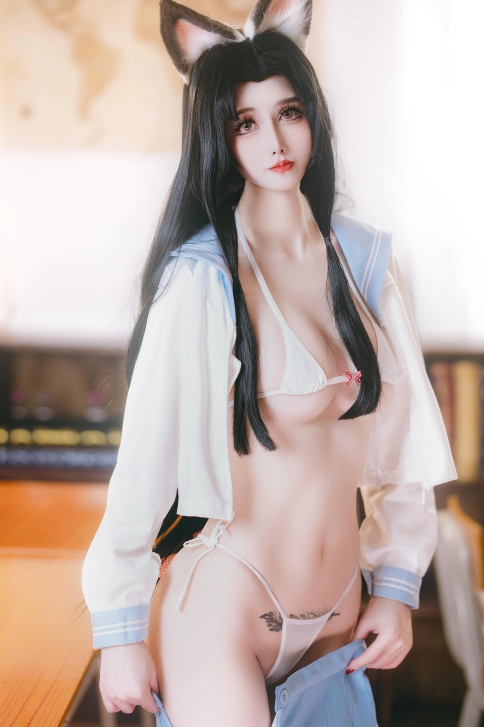 Lu Ba Sui Baby No.114 - A Little Punishment for Hu Tao (65 photos) - Lu Ba Sui Baby (鹿八岁baby) - Photo 15 of 65