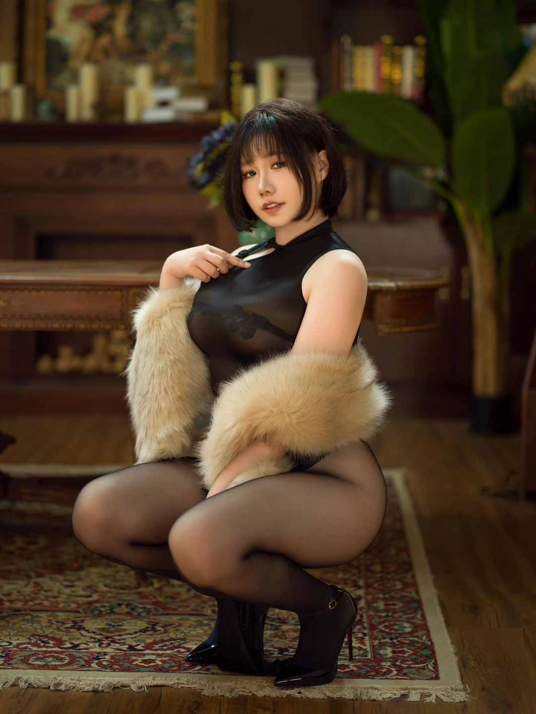 Ma Hua Ma Hua Jiang - MHA065 Cheongsam Collection [125P, (125 photos) - Ma Hua Ma Hua Jiang (麻花麻花酱) - Photo 7 of 125