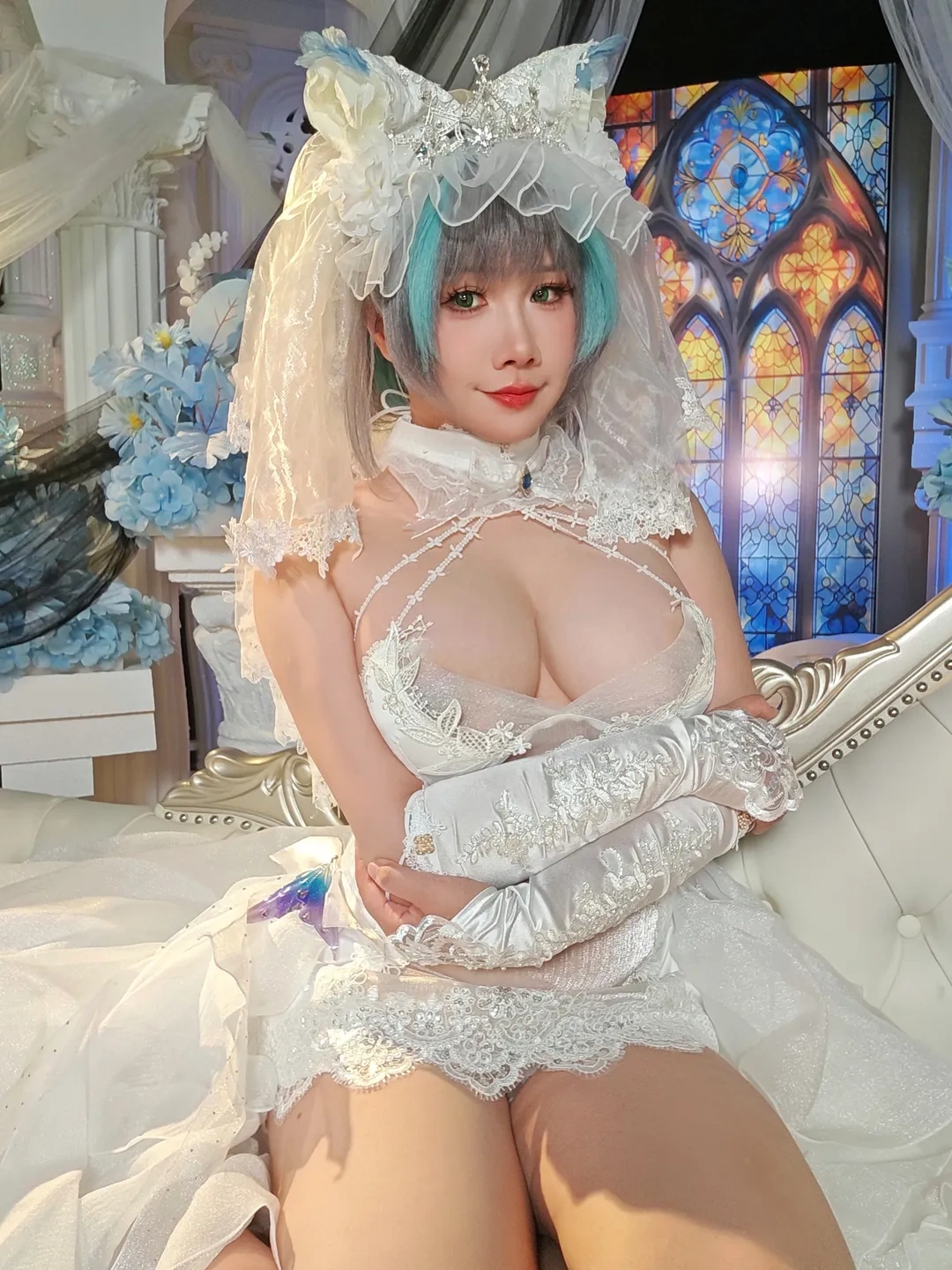 ma-hua-ma-hua-jiang Azur Lane Shiranui Underwear Bride 32P, (32 photos) - Ma Hua Ma Hua Jiang (麻花麻花酱) - Photo 28 of 32