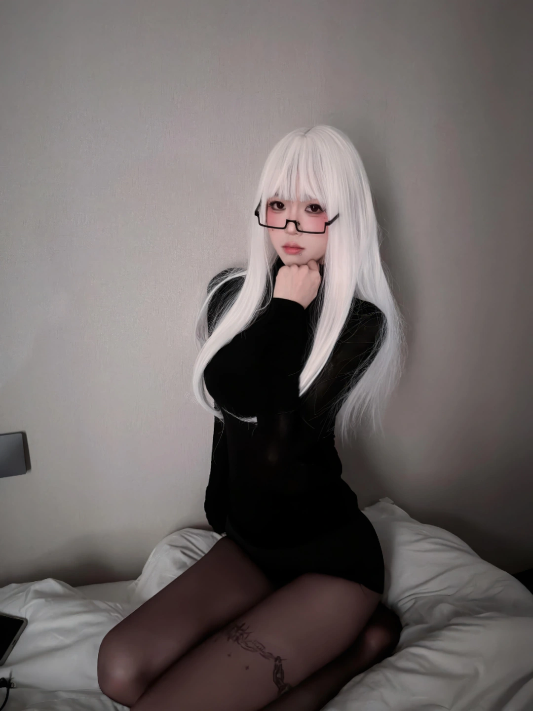 Mashu Taisho - No.001 Midnight Pure White (52 photos) - Ma Shu Da Wang (麻薯大王) - Photo 9 of 52