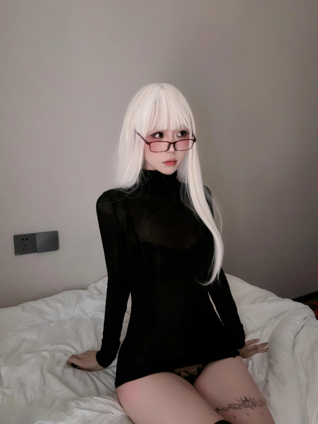 Mashu Taisho - No.001 Midnight Pure White (52 photos) - Ma Shu Da Wang (麻薯大王) - Photo 19 of 52