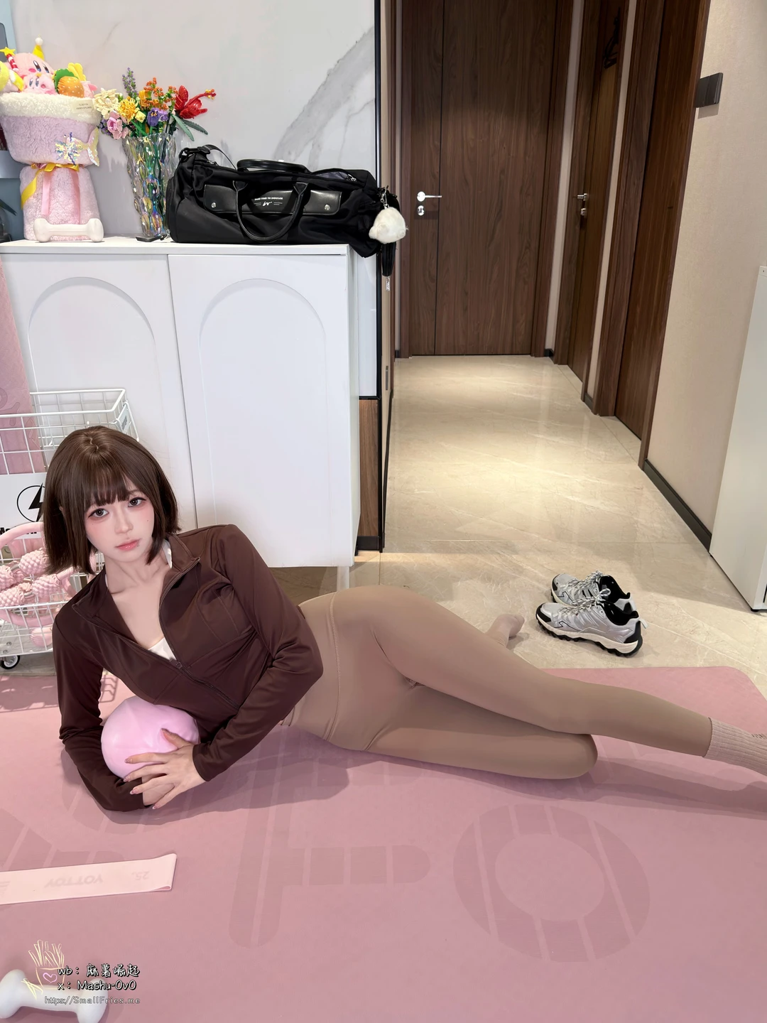 Mashu Taikun - No.016 Over the Line on the Yoga Mat [75P, (75 photos) - Ma Shu Da Wang (麻薯大王) - Photo 19 of 75