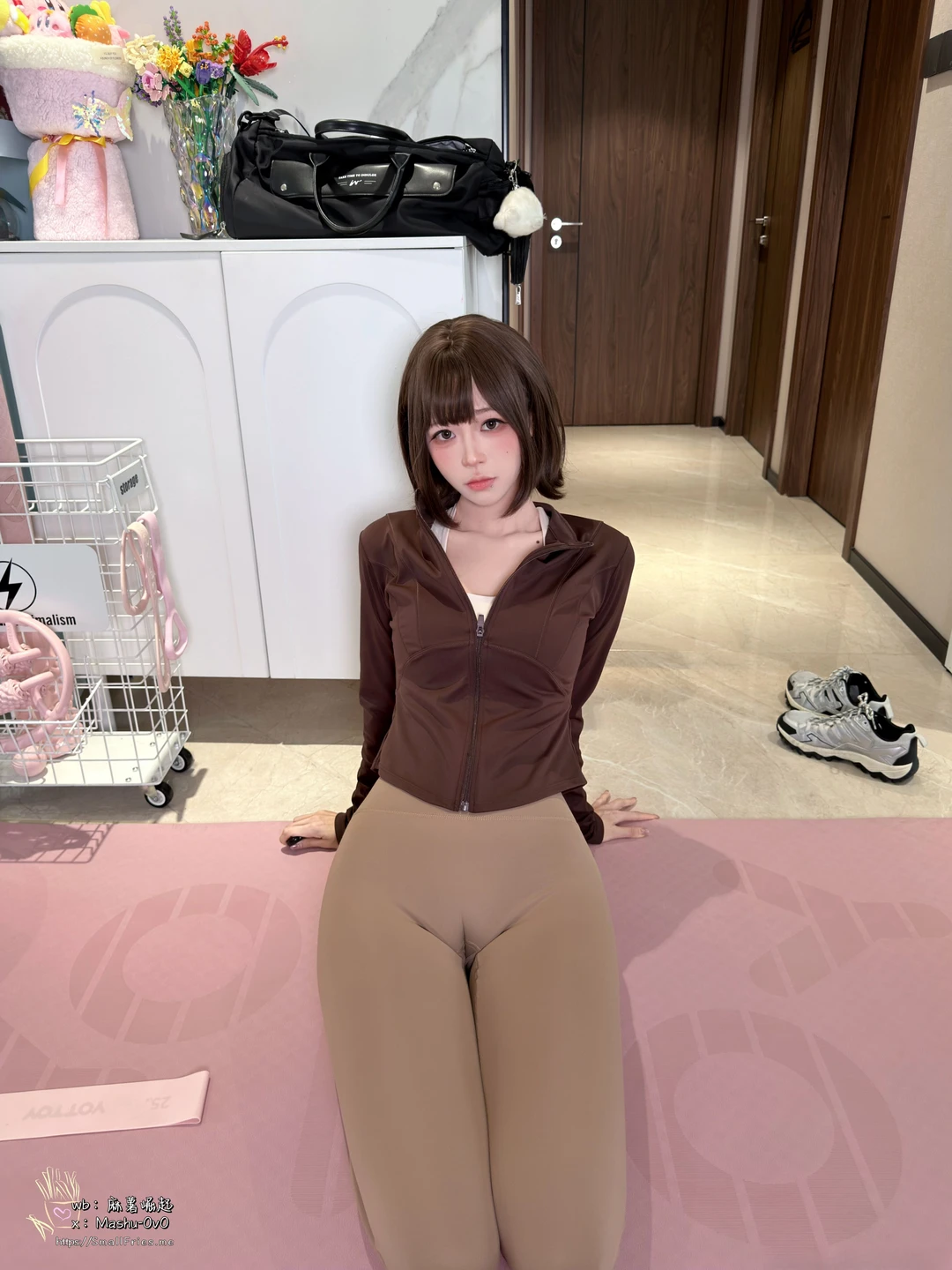 Mashu Taikun - No.016 Over the Line on the Yoga Mat [75P, (75 photos) - Ma Shu Da Wang (麻薯大王) - Photo 22 of 75