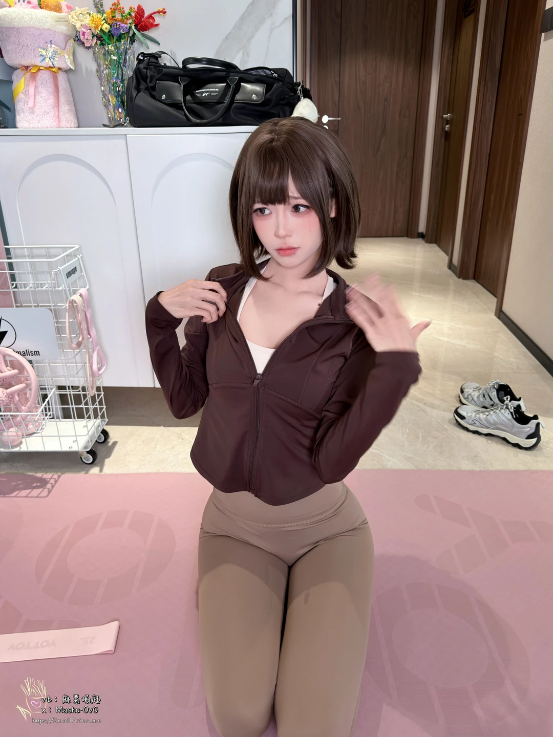 Mashu Taikun - No.016 Over the Line on the Yoga Mat [75P, (75 photos) - Ma Shu Da Wang (麻薯大王) - Photo 23 of 75