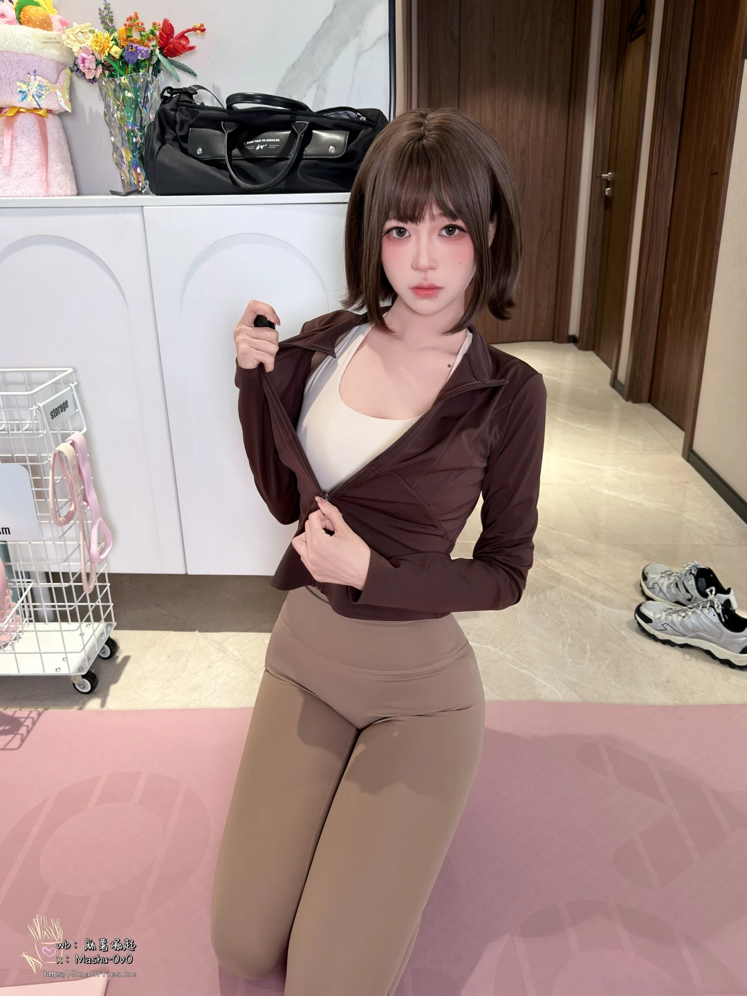 Mashu Taikun - No.016 Over the Line on the Yoga Mat [75P, (75 photos) - Ma Shu Da Wang (麻薯大王) - Photo 25 of 75