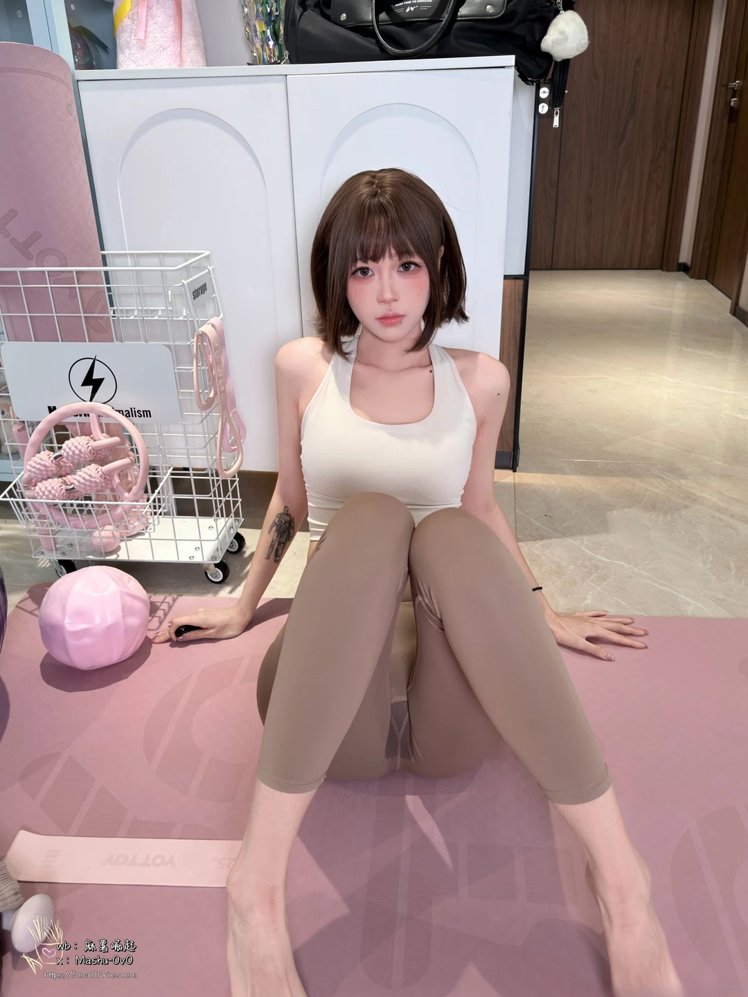 Mashu Taikun - No.016 Over the Line on the Yoga Mat [75P, (75 photos) - Ma Shu Da Wang (麻薯大王) - Photo 34 of 75