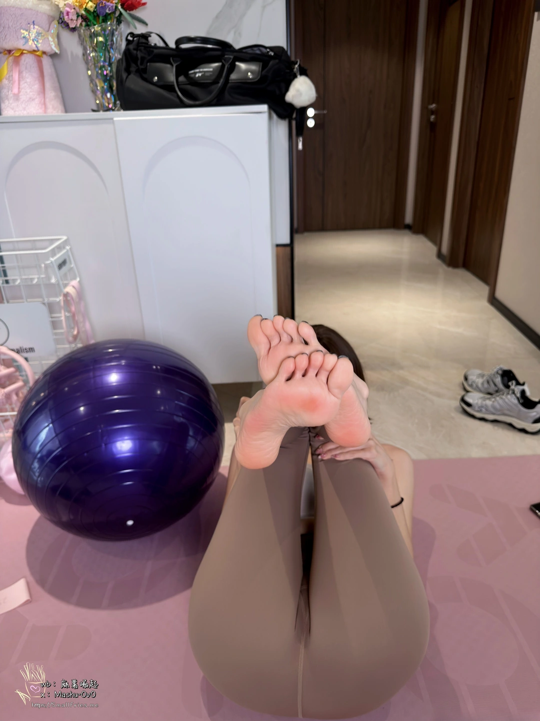 Mashu Taikun - No.016 Over the Line on the Yoga Mat [75P, (75 photos) - Ma Shu Da Wang (麻薯大王) - Photo 42 of 75