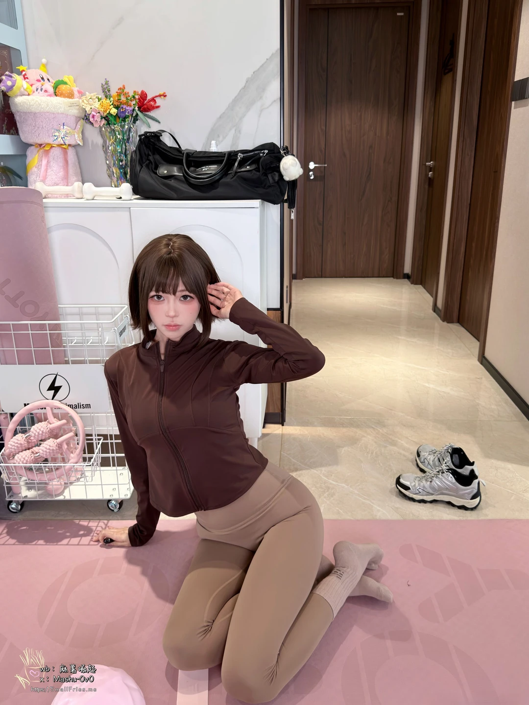 Mashu Taikun - No.016 Over the Line on the Yoga Mat [75P, (75 photos) - Ma Shu Da Wang (麻薯大王) - Photo 68 of 75