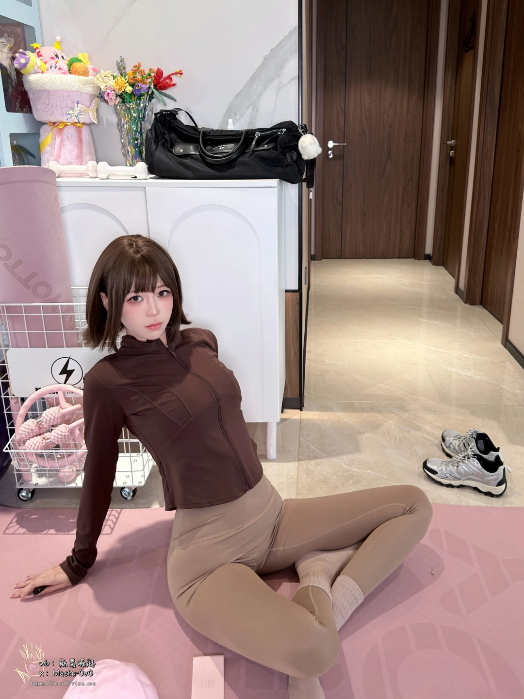 Mashu Taikun - No.016 Over the Line on the Yoga Mat [75P, (75 photos) - Ma Shu Da Wang (麻薯大王) - Photo 75 of 75