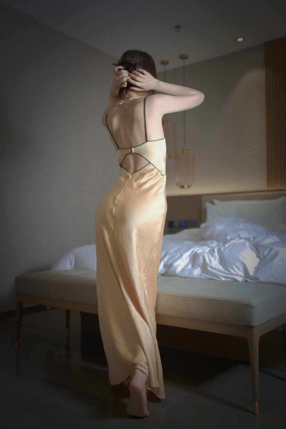 014 Shan Yuan Xun (Xun Zi) - Golden Dress Anklet (32 photos) - Shan Yuan Xun (禅院熏) - Xun Zi (熏仔) - Photo 6 of 32