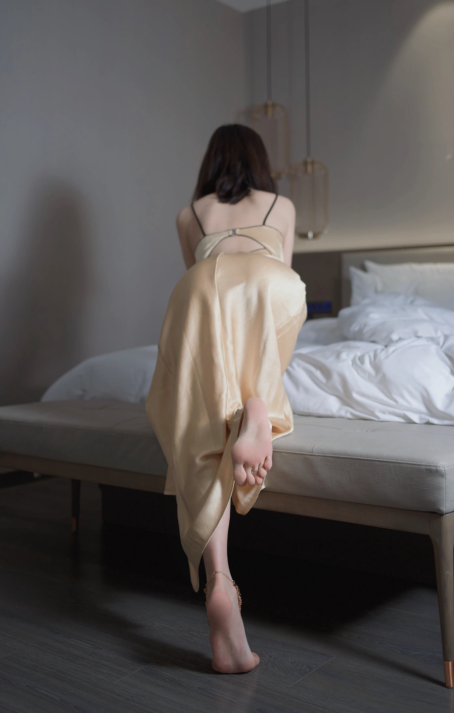 014 Shan Yuan Xun (Xun Zi) - Golden Dress Anklet (32 photos) - Shan Yuan Xun (禅院熏) - Xun Zi (熏仔) - Photo 7 of 32