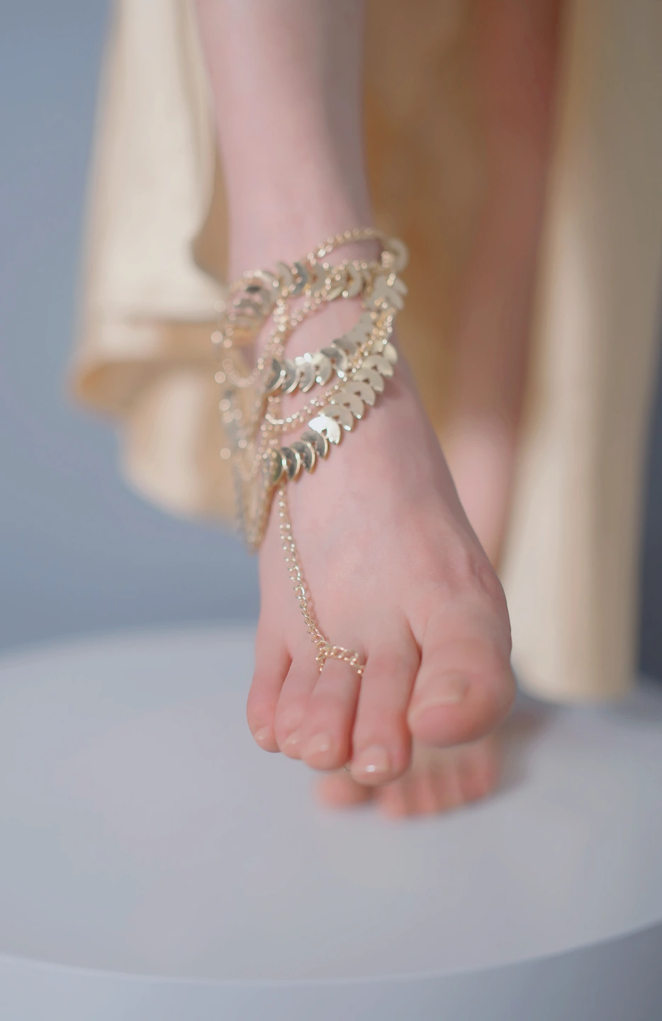 014 Shan Yuan Xun (Xun Zi) - Golden Dress Anklet (32 photos) - Shan Yuan Xun (禅院熏) - Xun Zi (熏仔) - Photo 24 of 32