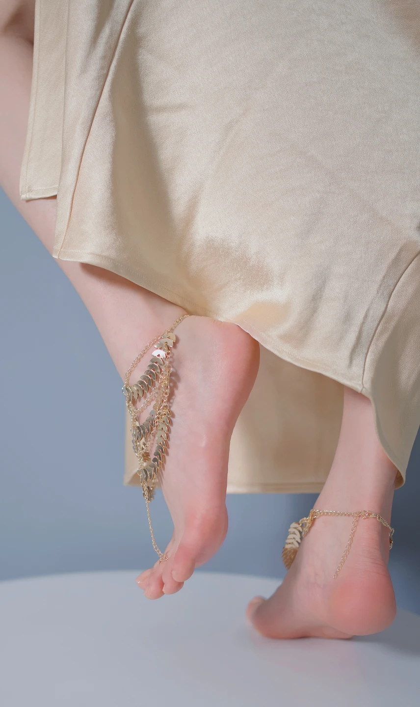 014 Shan Yuan Xun (Xun Zi) - Golden Dress Anklet (32 photos) - Shan Yuan Xun (禅院熏) - Xun Zi (熏仔) - Photo 25 of 32