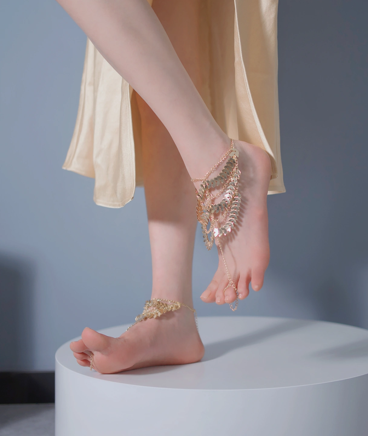 014 Shan Yuan Xun (Xun Zi) - Golden Dress Anklet (32 photos) - Shan Yuan Xun (禅院熏) - Xun Zi (熏仔) - Photo 27 of 32