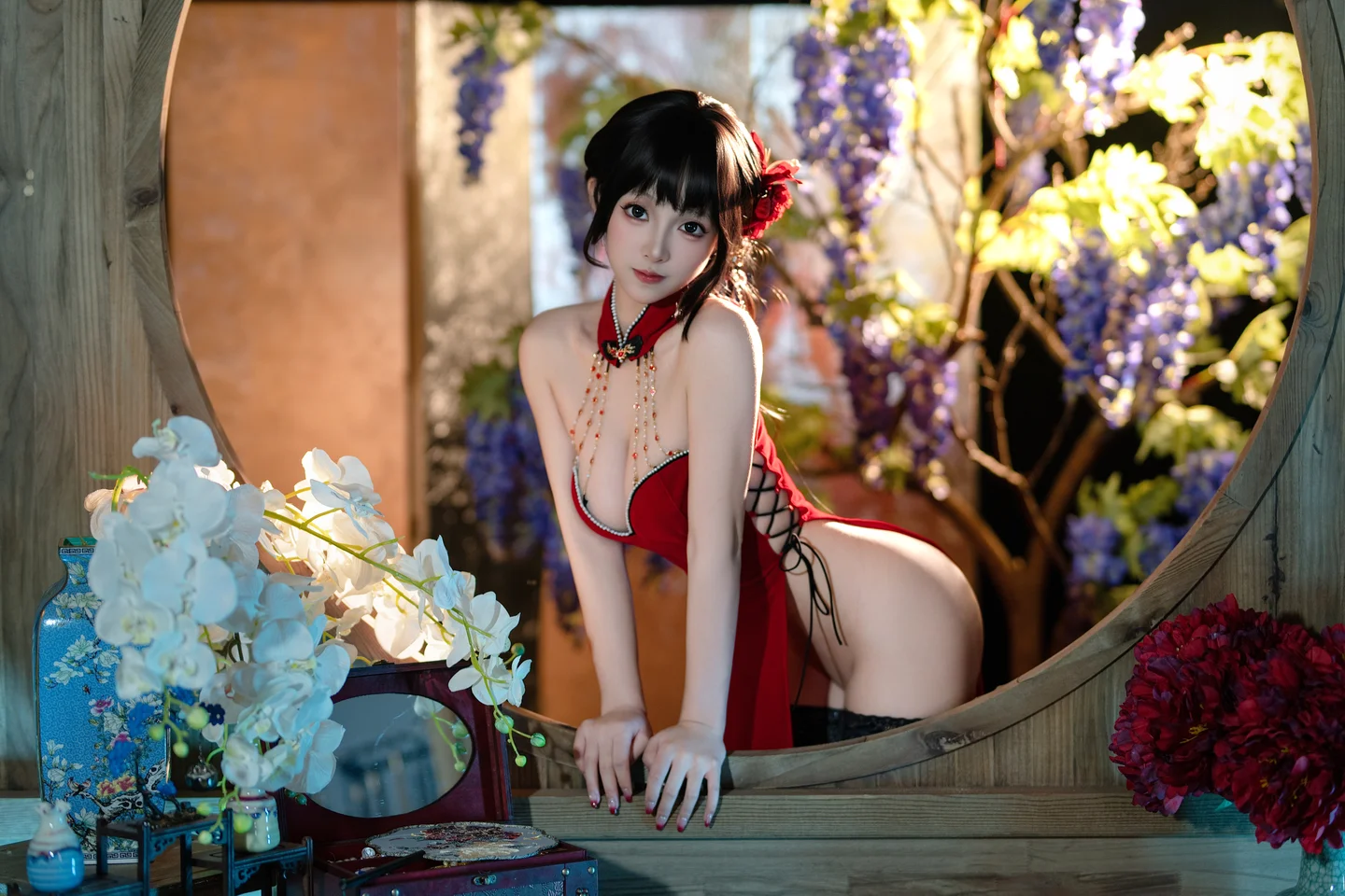 Bangni - No.065 New Year's Day Qipao [82P, (82 photos)] - Bangnibang Ni (Bangni邦尼) - Photo 42 of 82