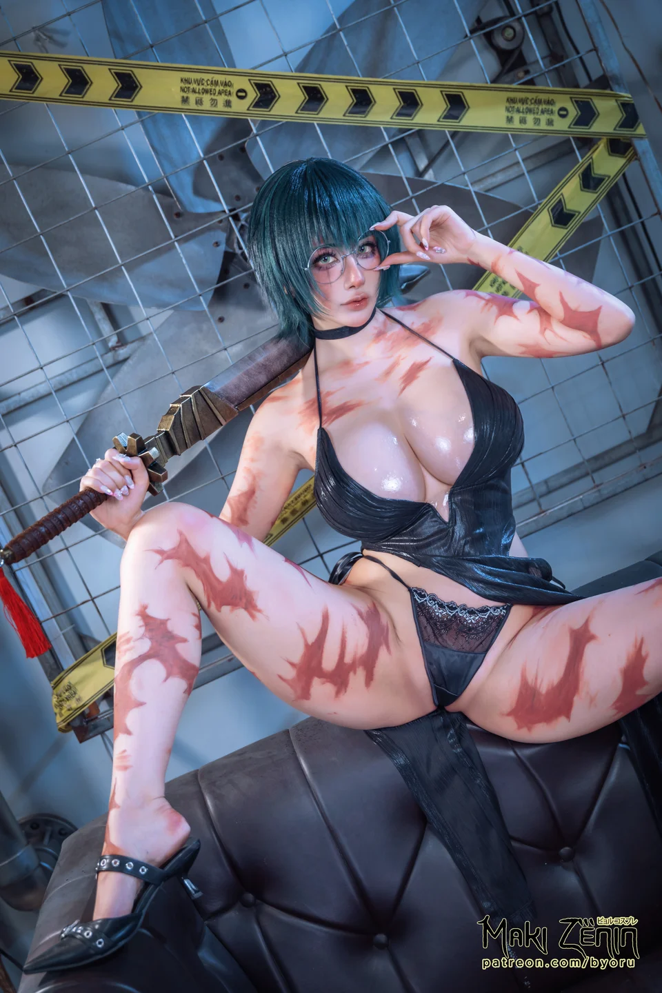 Byoru - Jujutsu Kaisen · Maki Zenin [70P, (70 photos)] - Byoru - Photo 35 of 70