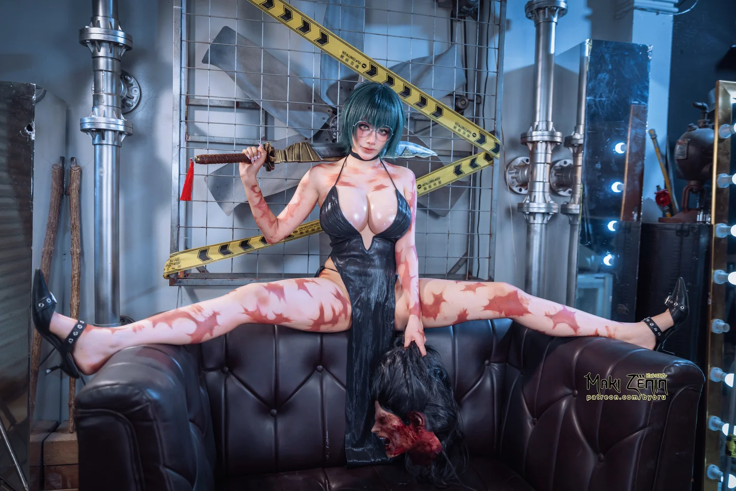 Byoru - Jujutsu Kaisen · Maki Zenin [70P, (70 photos)] - Byoru - Photo 38 of 70
