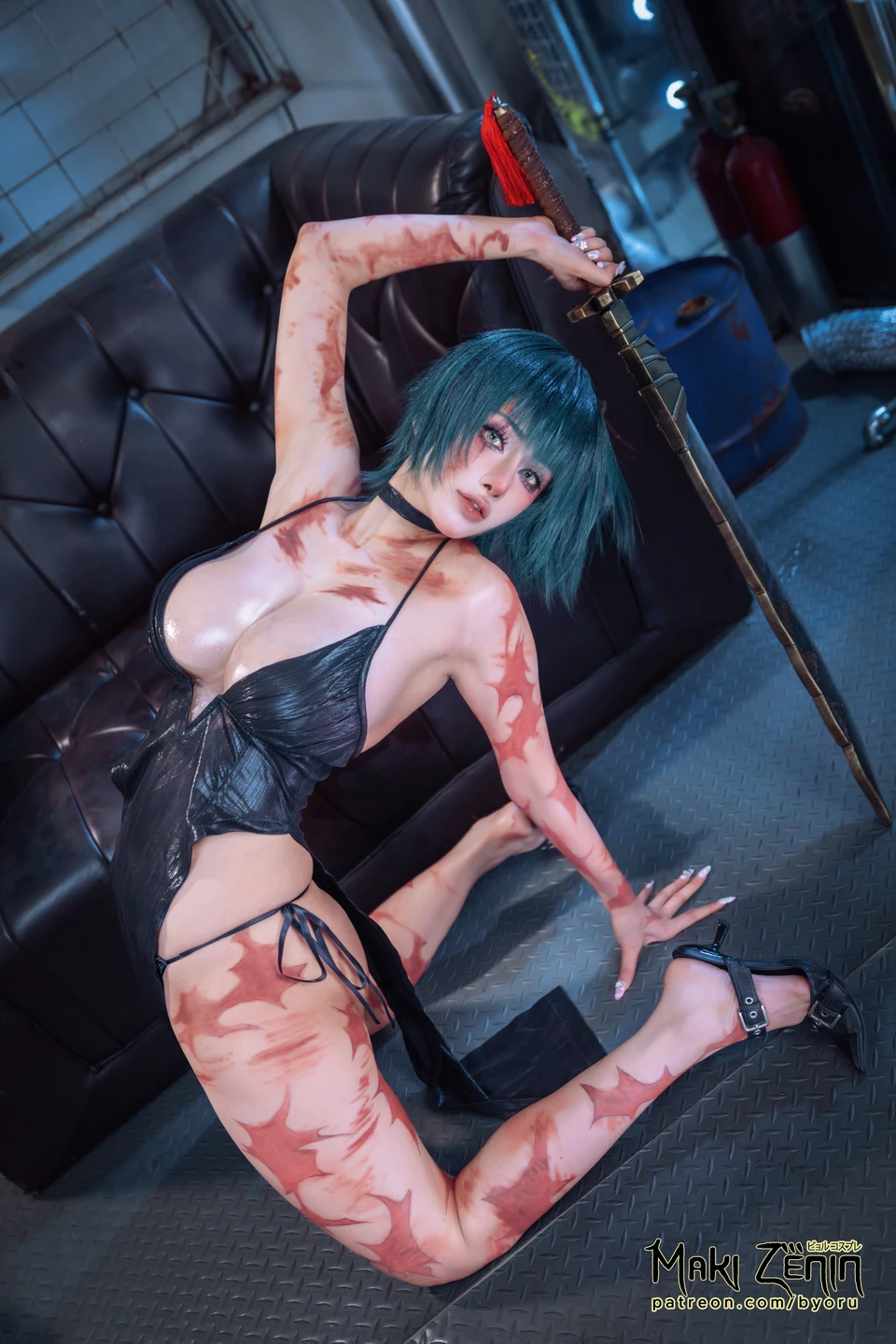 Byoru - Jujutsu Kaisen · Maki Zenin [70P, (70 photos)] - Byoru - Photo 59 of 70
