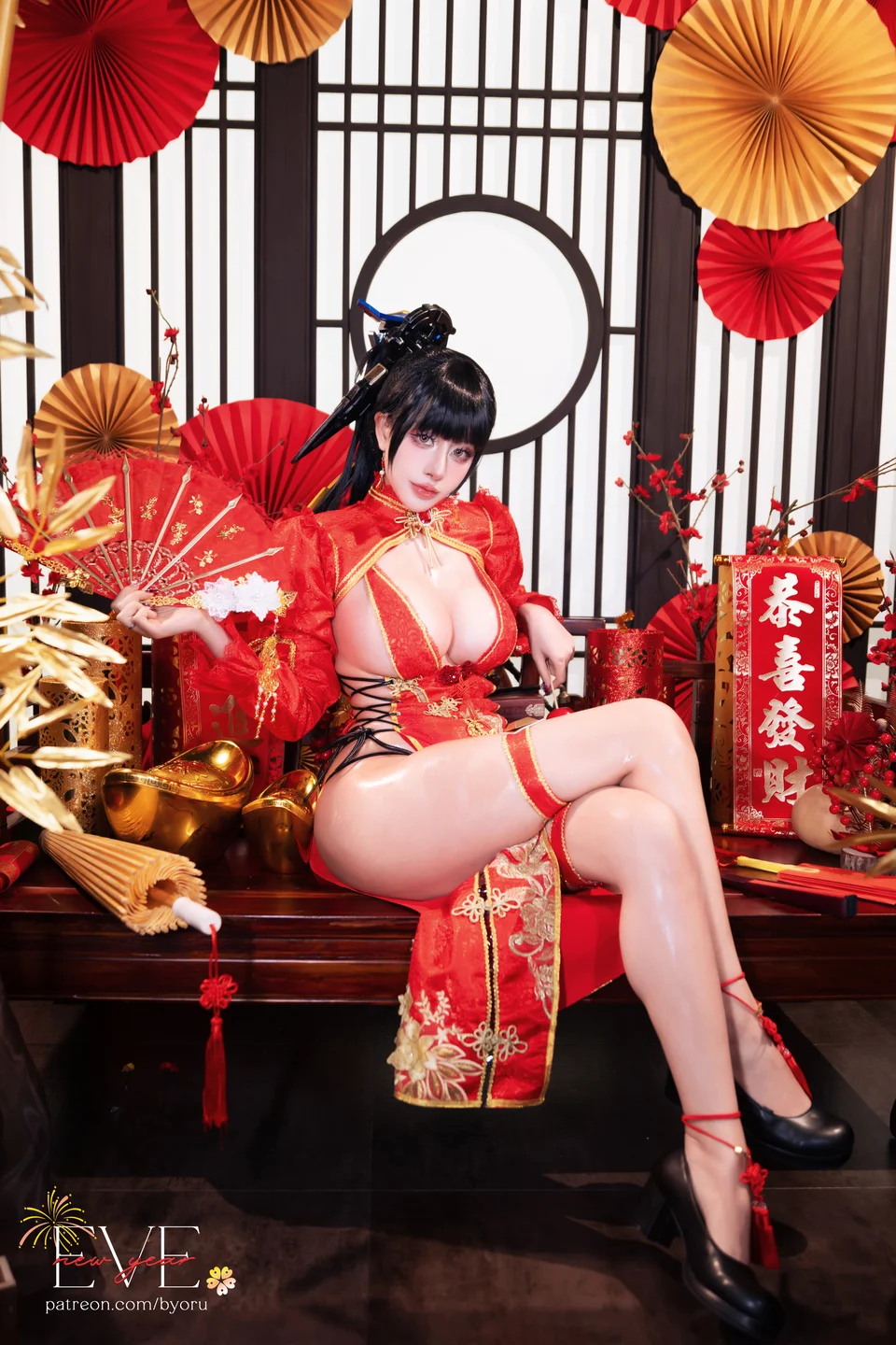 Byoru - Eve New Year Qipao Stellar Blade [62P, (62 photos)] - Byoru - Photo 4 of 62