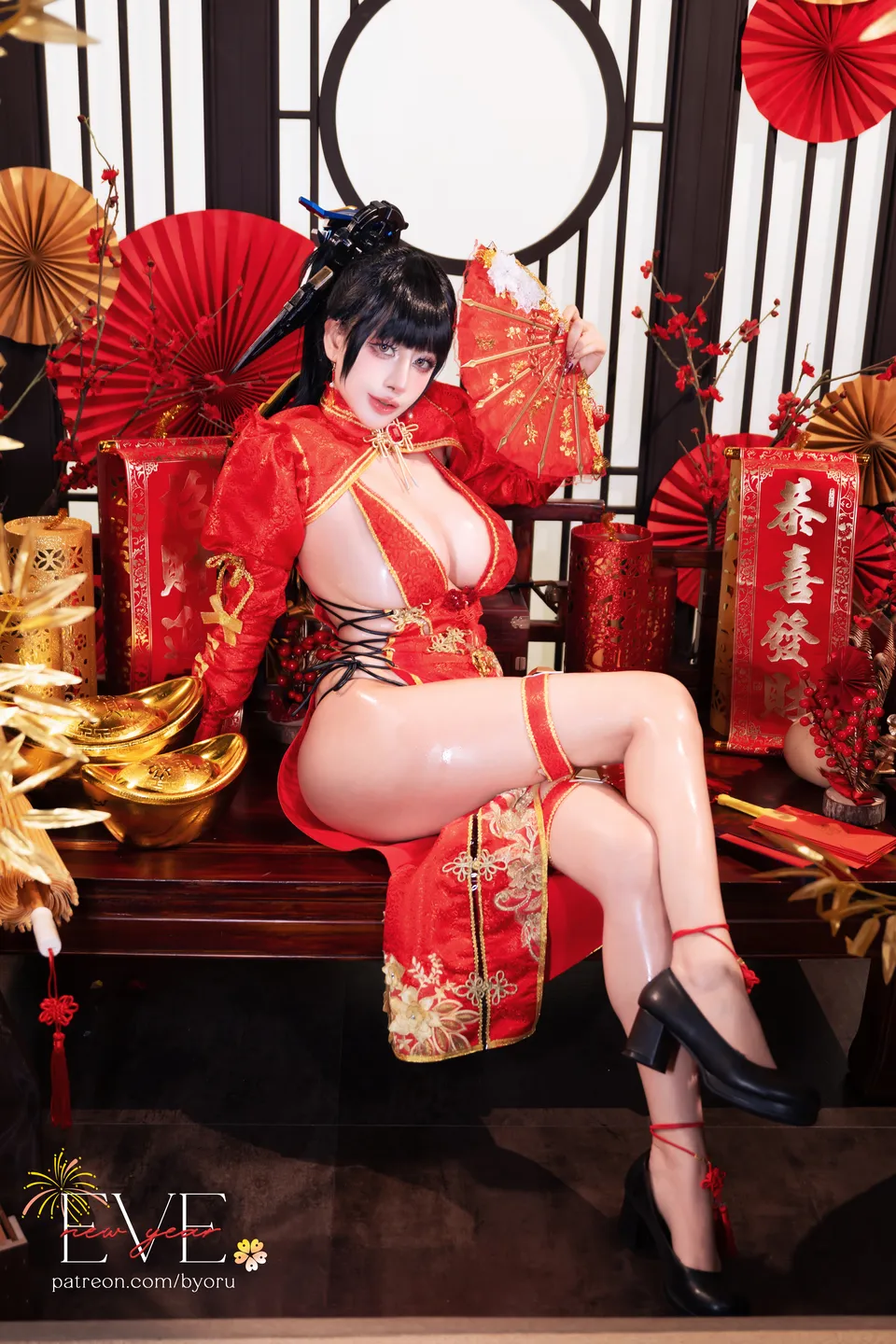 Byoru - Eve New Year Qipao Stellar Blade [62P, (62 photos)] - Byoru - Photo 5 of 62