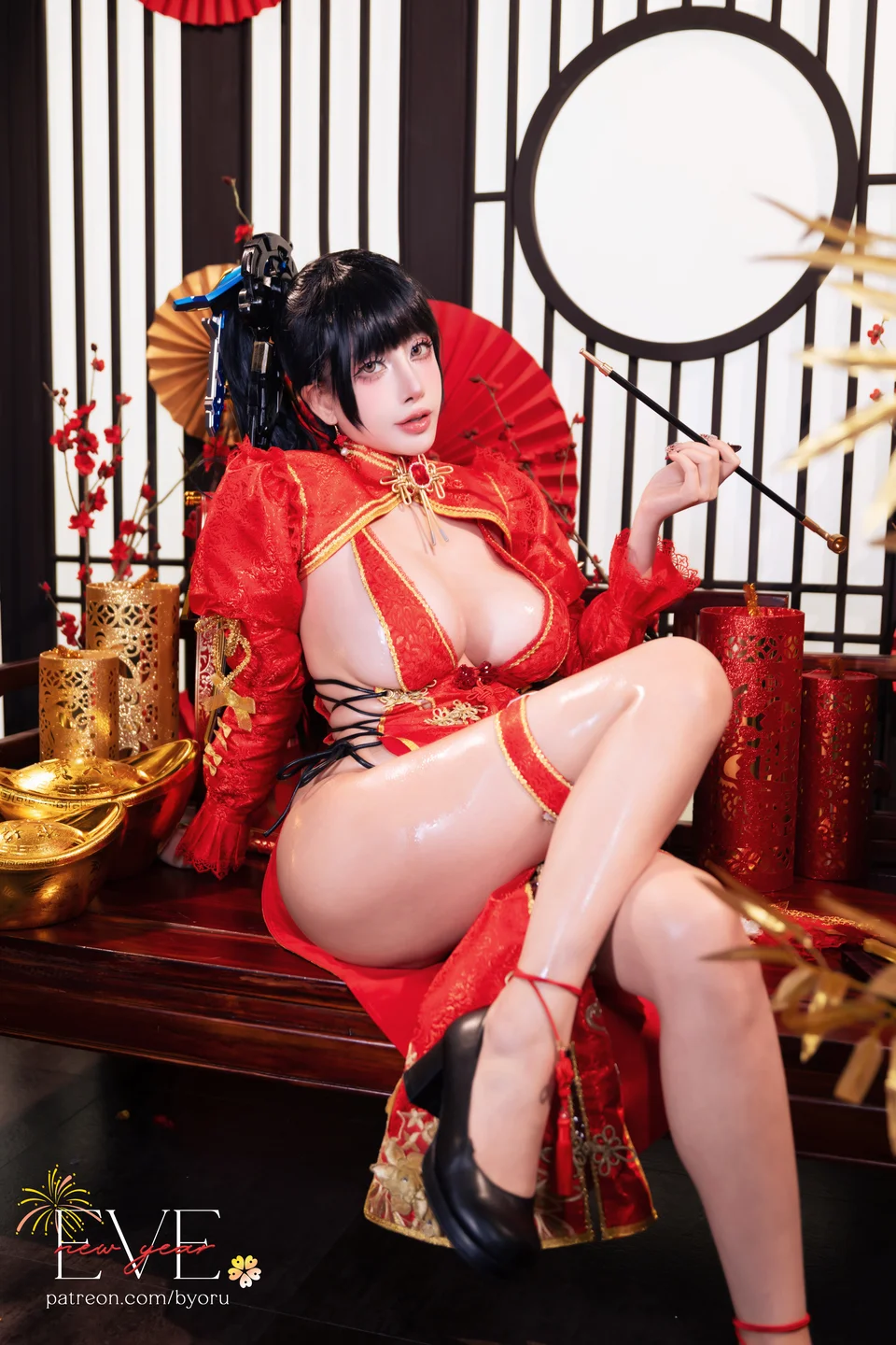 Byoru - Eve New Year Qipao Stellar Blade [62P, (62 photos)] - Byoru - Photo 6 of 62