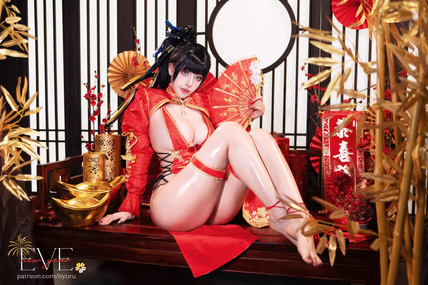 Byoru - Eve New Year Qipao Stellar Blade [62P, (62 photos)] - Byoru - Photo 7 of 62