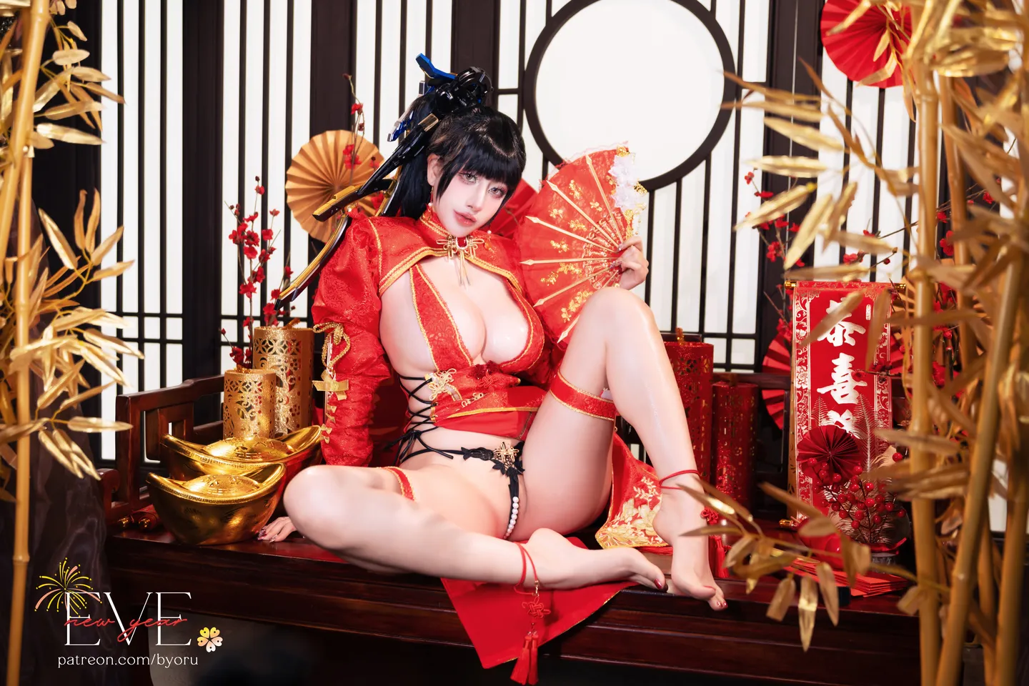 Byoru - Eve New Year Qipao Stellar Blade [62P, (62 photos)] - Byoru - Photo 8 of 62