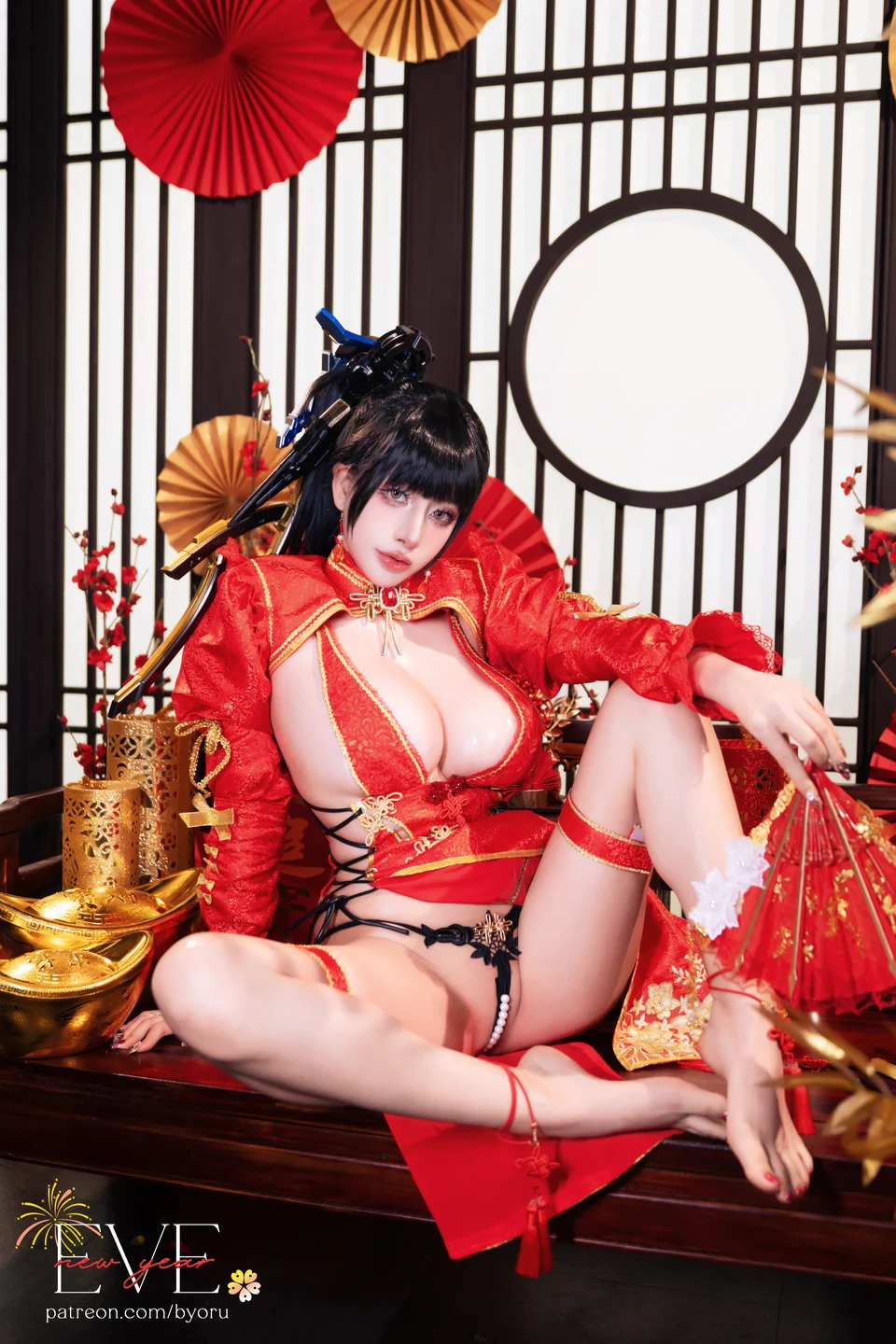Byoru - Eve New Year Qipao Stellar Blade [62P, (62 photos)] - Byoru - Photo 9 of 62