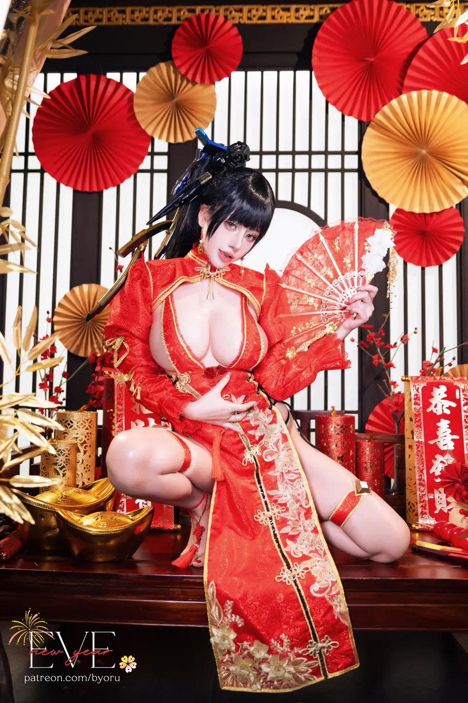 Byoru - Eve New Year Qipao Stellar Blade [62P, (62 photos)] - Byoru - Photo 12 of 62