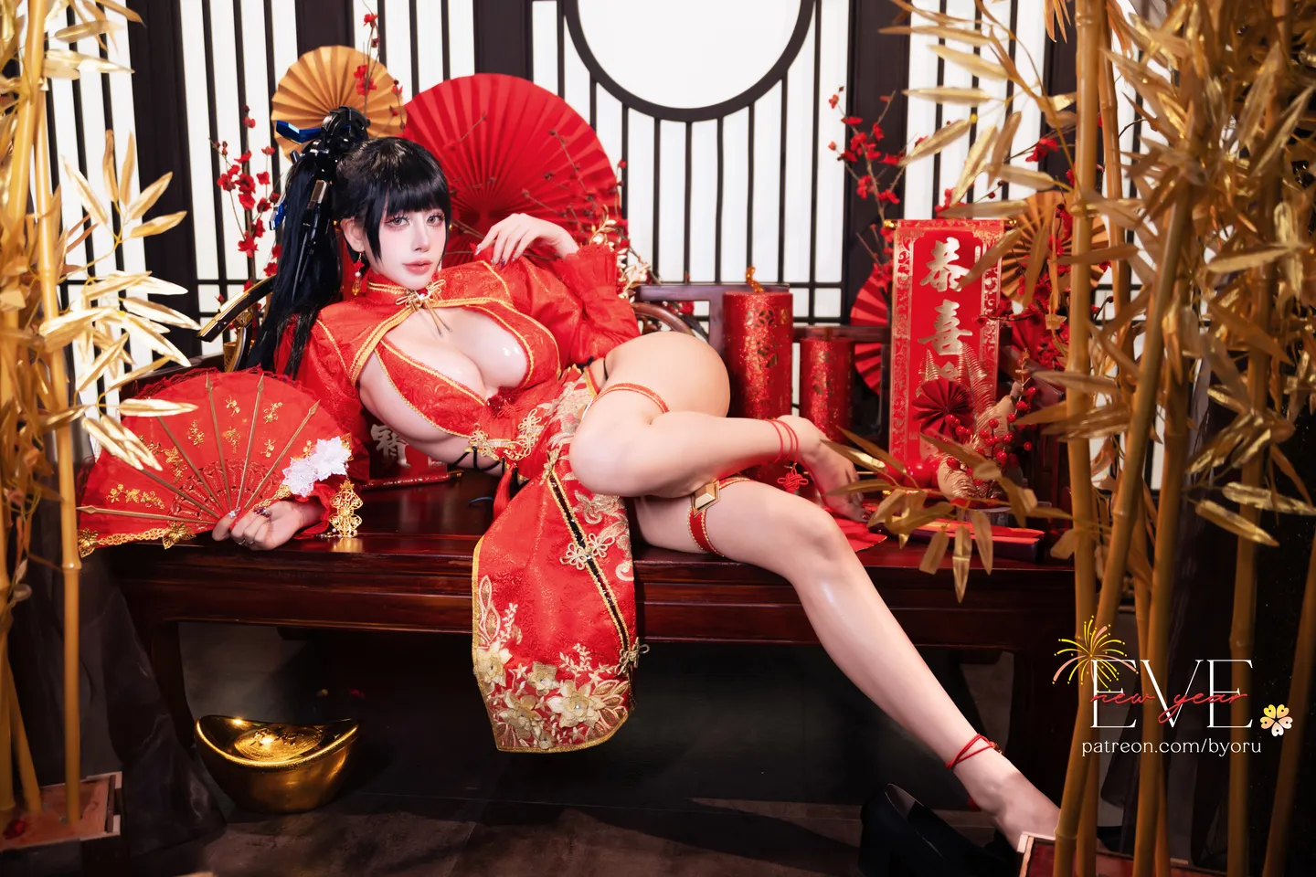 Byoru - Eve New Year Qipao Stellar Blade [62P, (62 photos)] - Byoru - Photo 16 of 62