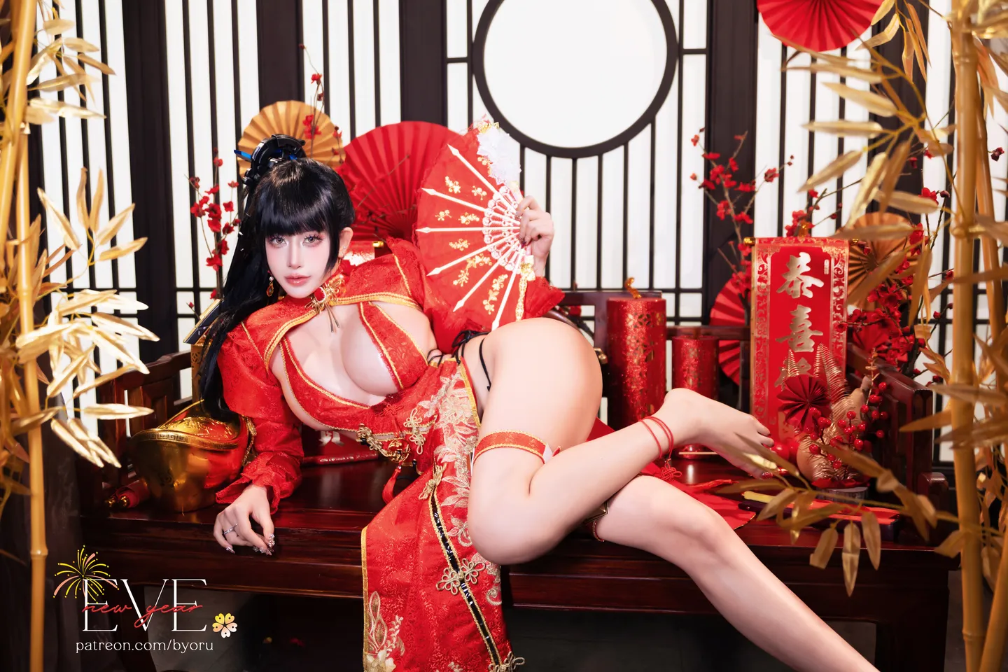 Byoru - Eve New Year Qipao Stellar Blade [62P, (62 photos)] - Byoru - Photo 17 of 62