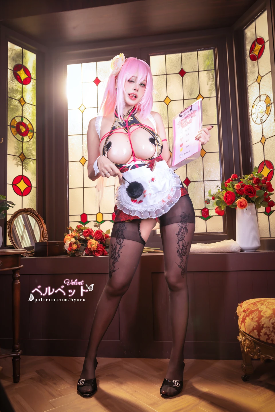 Byoru - Velvet Maid [60P, (60 photos)] - Byoru - Photo 2 of 60