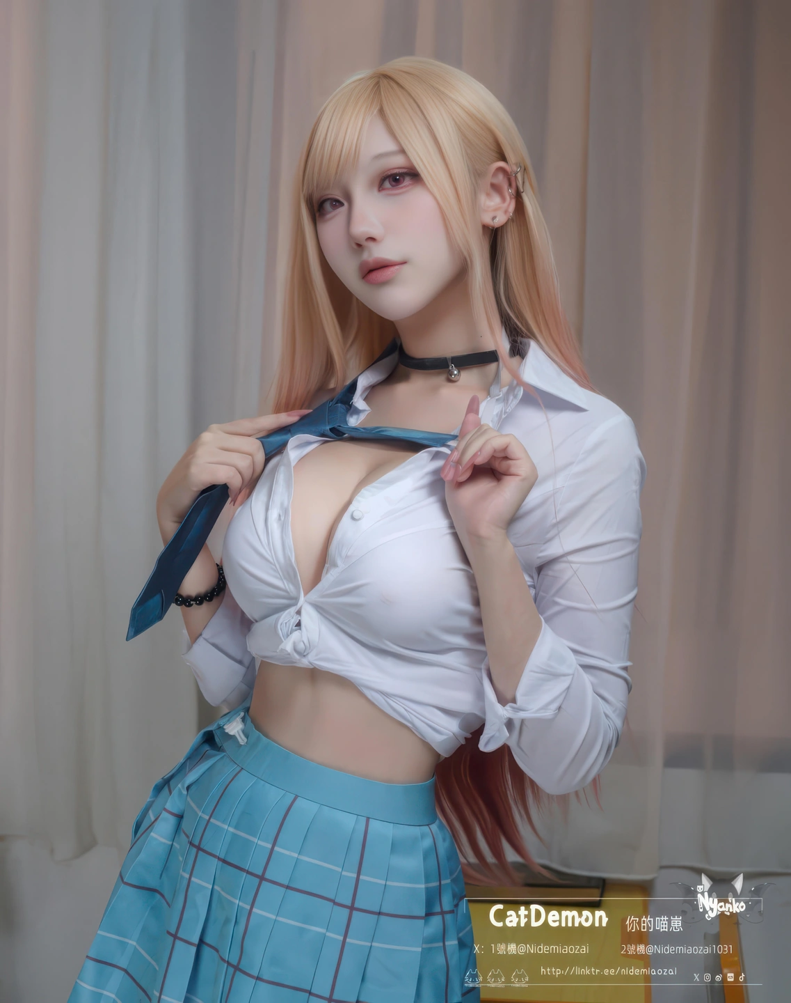 Cat Demon (Your Little Kitten) - Kitagawa Marin (88 photos) - Cat_demon Ni De Miao Zai (Cat_Demon（你的喵崽）) - Photo 9 of 88