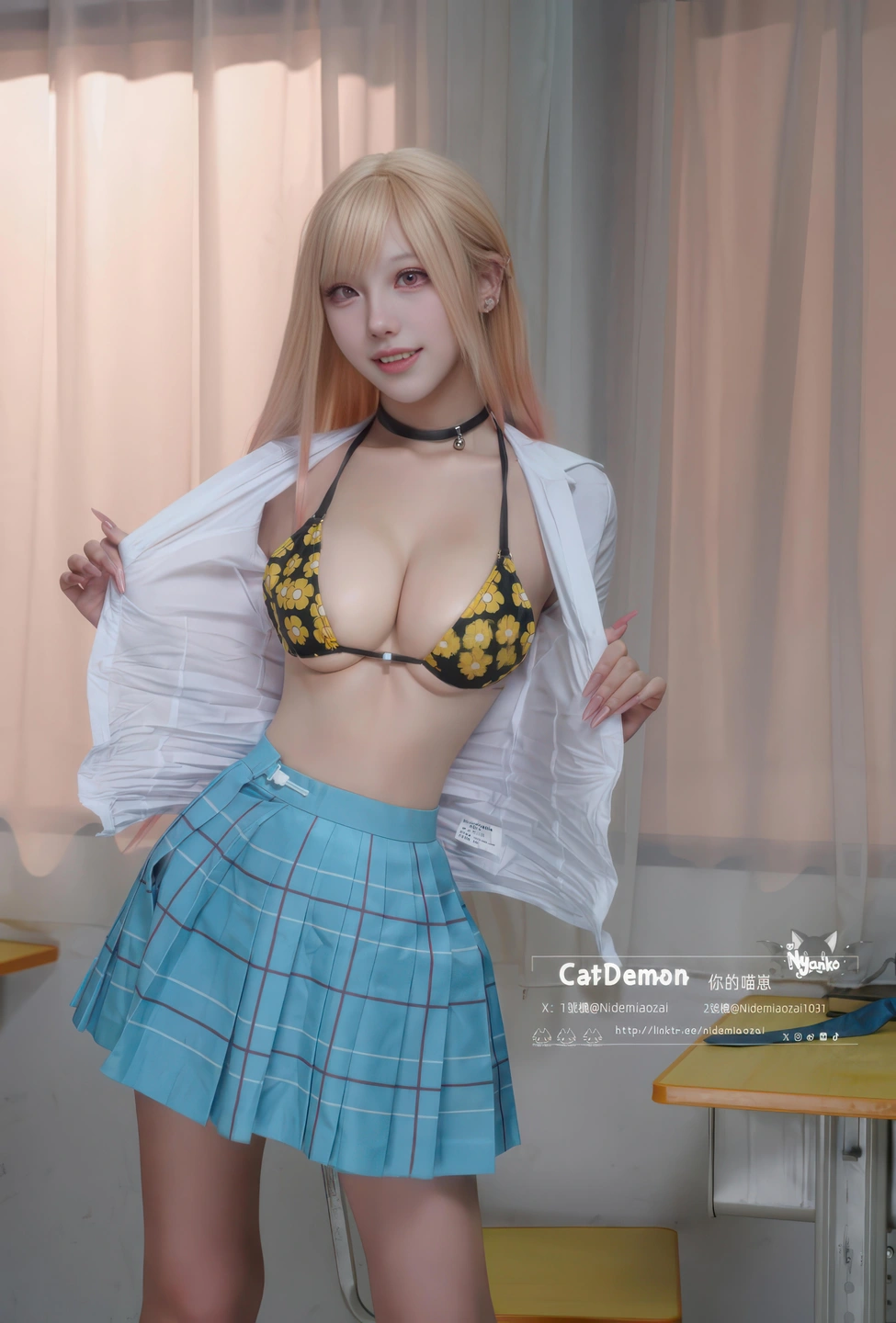 Cat Demon (Your Little Kitten) - Kitagawa Marin (88 photos) - Cat_demon Ni De Miao Zai (Cat_Demon（你的喵崽）) - Photo 10 of 88