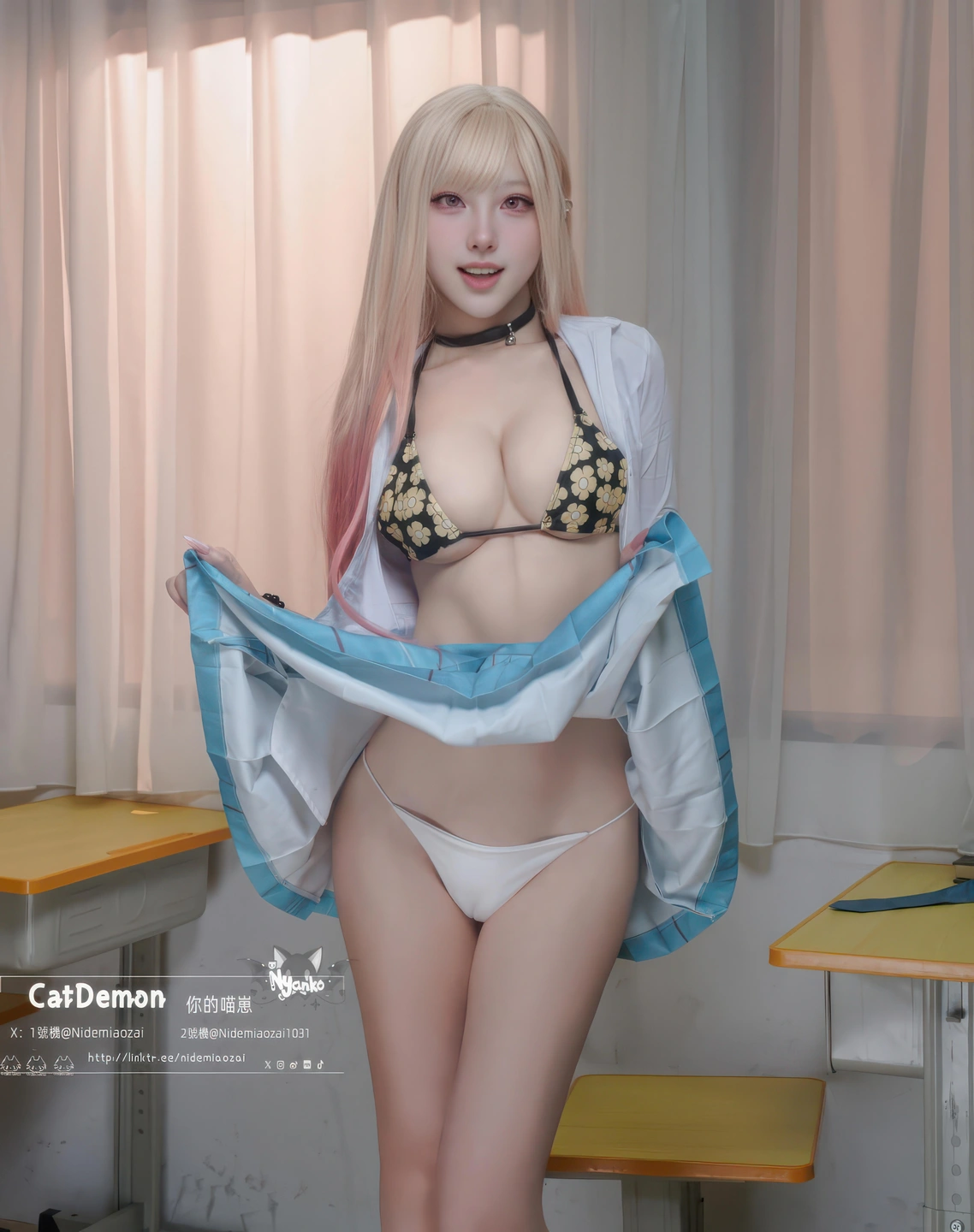 Cat Demon (Your Little Kitten) - Kitagawa Marin (88 photos) - Cat_demon Ni De Miao Zai (Cat_Demon（你的喵崽）) - Photo 14 of 88