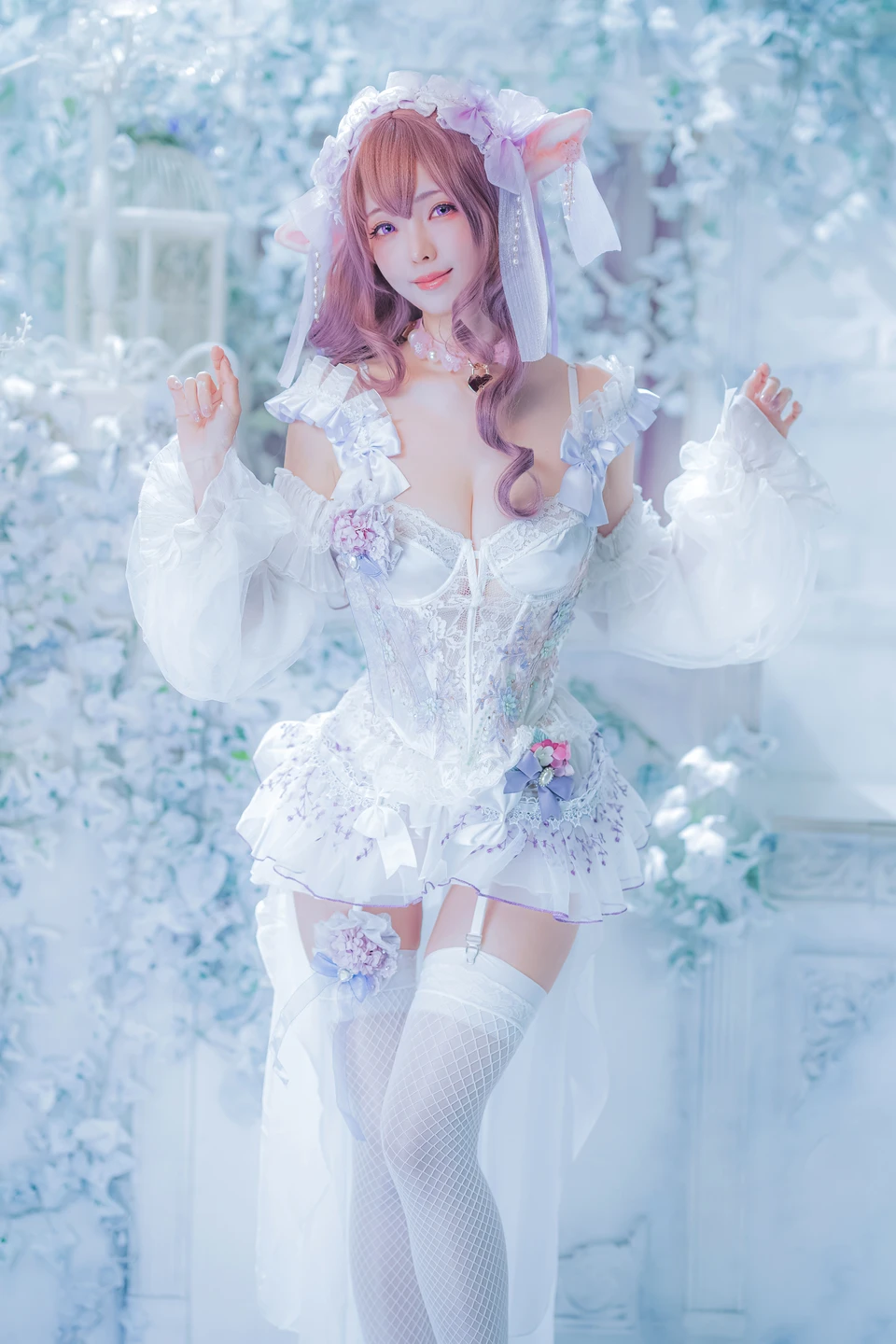 [gravure] Elyeezi May 2026 Set C Blooming Fairy (73 photos + 2 videos) - Elyeezi (ElyEE子) - Photo 2 of 71