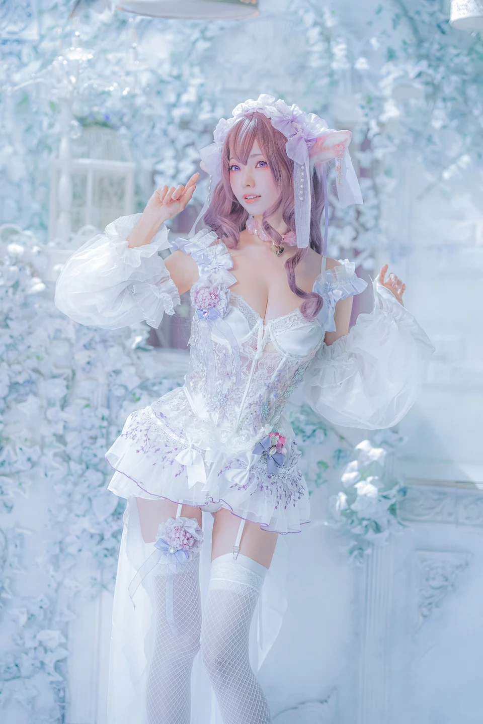 [gravure] Elyeezi May 2026 Set C Blooming Fairy (73 photos + 2 videos) - Elyeezi (ElyEE子) - Photo 4 of 71