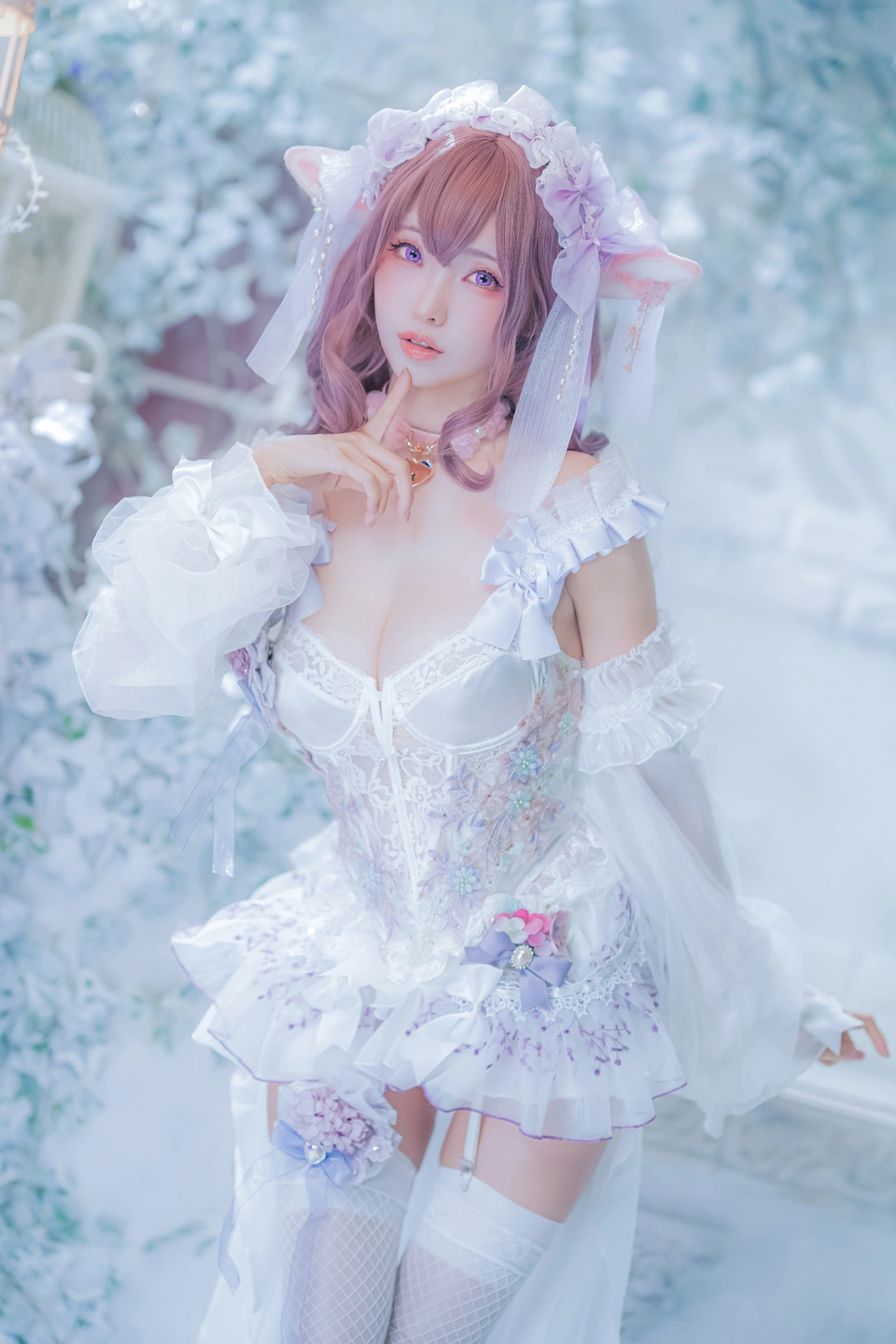 [gravure] Elyeezi May 2026 Set C Blooming Fairy (73 photos + 2 videos) - Elyeezi (ElyEE子) - Photo 8 of 71
