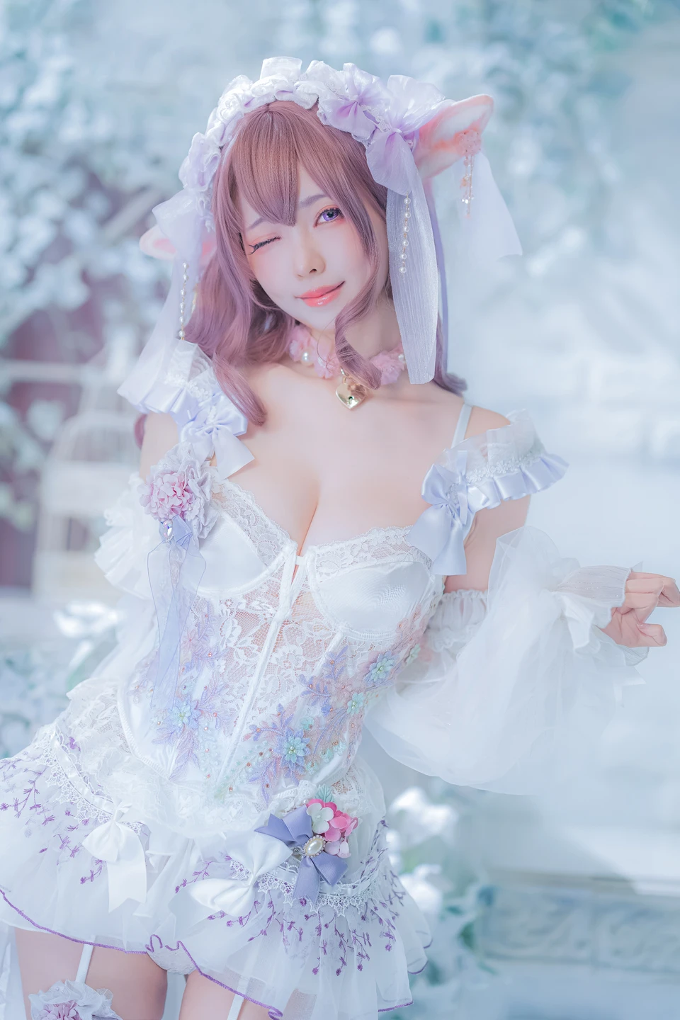 [gravure] Elyeezi May 2026 Set C Blooming Fairy (73 photos + 2 videos) - Elyeezi (ElyEE子) - Photo 9 of 71