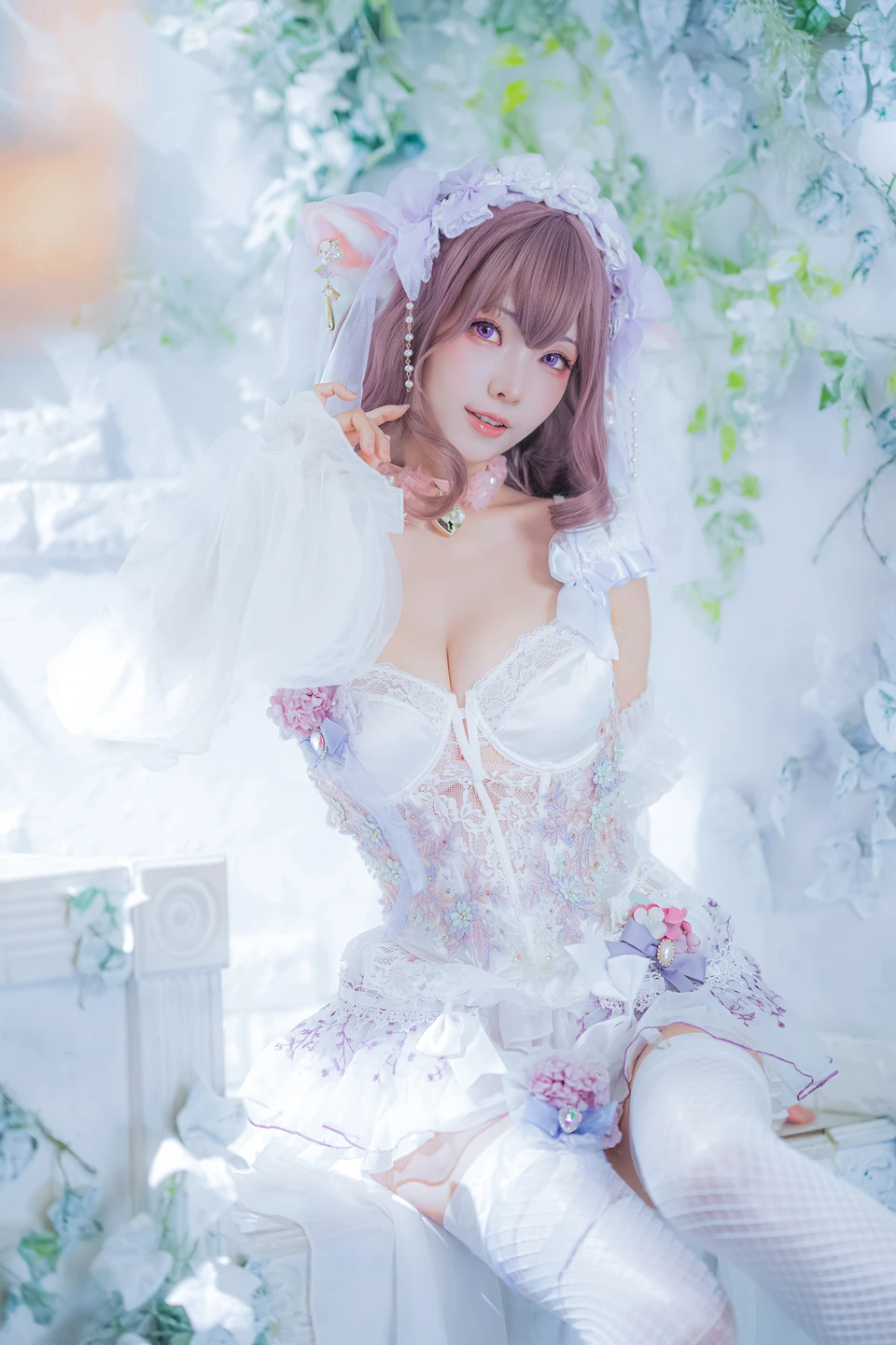 [gravure] Elyeezi May 2026 Set C Blooming Fairy (73 photos + 2 videos) - Elyeezi (ElyEE子) - Photo 29 of 71