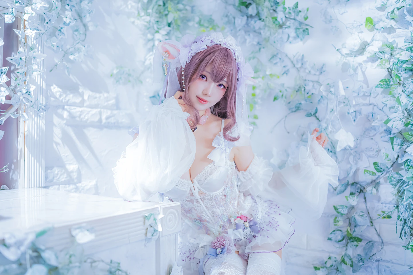 [gravure] Elyeezi May 2026 Set C Blooming Fairy (73 photos + 2 videos) - Elyeezi (ElyEE子) - Photo 35 of 71